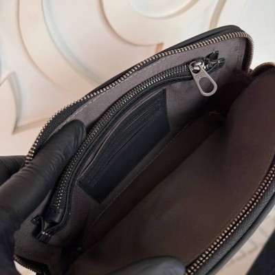 Bottega Veneta Mini Double-Zip Clutch