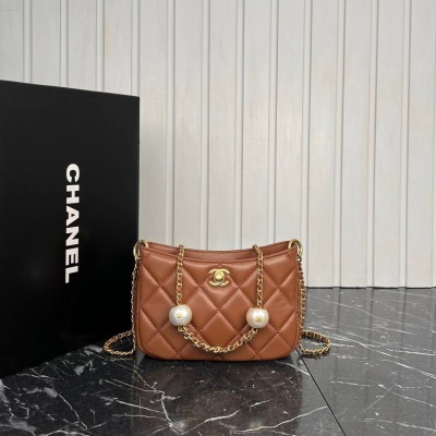 Chanel 24S Hobo Crossbody Bag