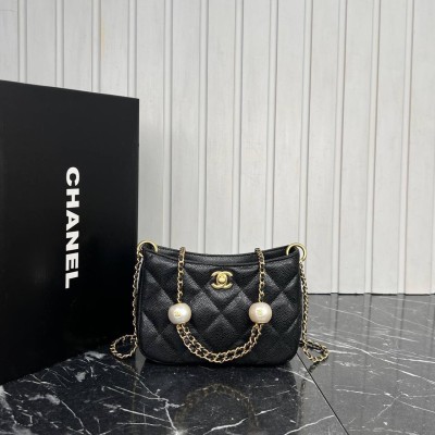 Chanel 24S Hobo Crossbody Bag