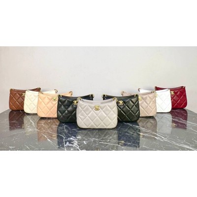 Chanel 24S Hobo Crossbody Bag