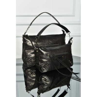 Balenciaga Men's Le City Moto Medium