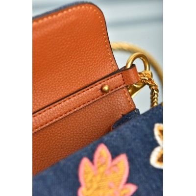 Valentino Garavani Loco Bag with Floral Embroidered