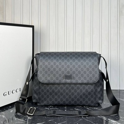 Gucci GG Supreme Plus Diaper Bag