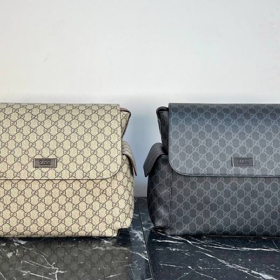 Gucci GG Supreme Plus Diaper Bag