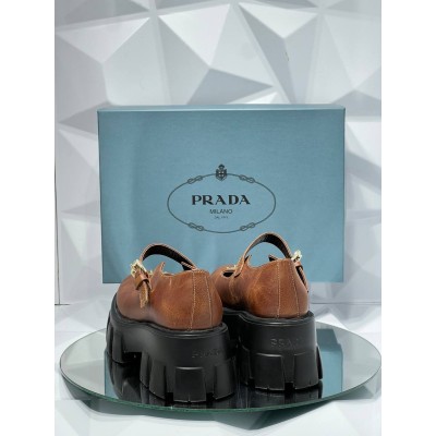 Prada Leather Loafers