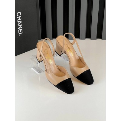 Chanel Slingback Heels
