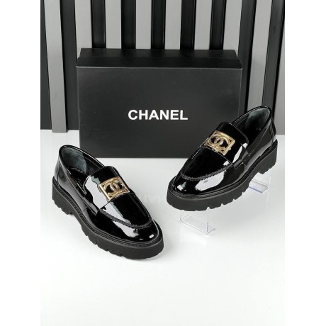 Chanel Leather Loafers