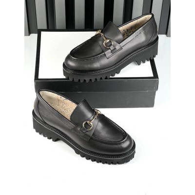 Gucci Leather Loafers