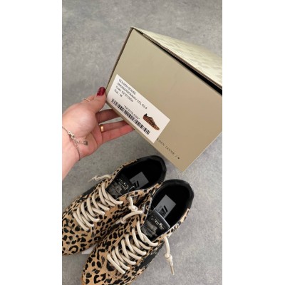 Golden Goose Marathon Speed Leopard Sneaker