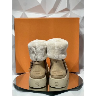 Louis Vuitton Süet Bot