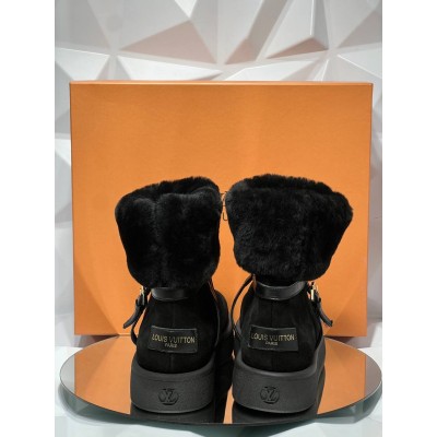 Louis Vuitton Süet Bot