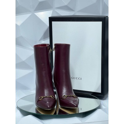 Gucci Leather Boots