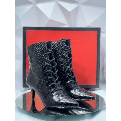 Saint Laurent Deri Çizme