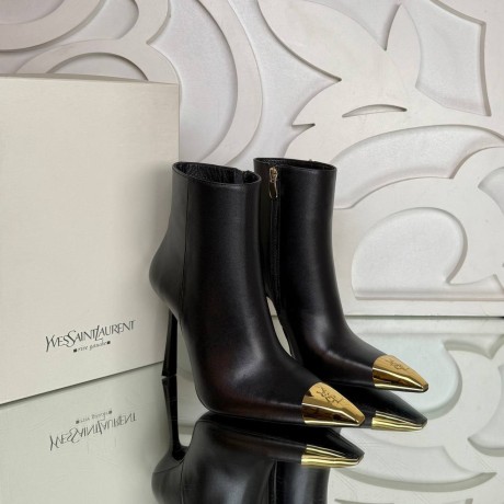 Saint Laurent Deri Çizme