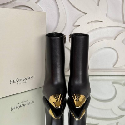 Saint Laurent Deri Çizme