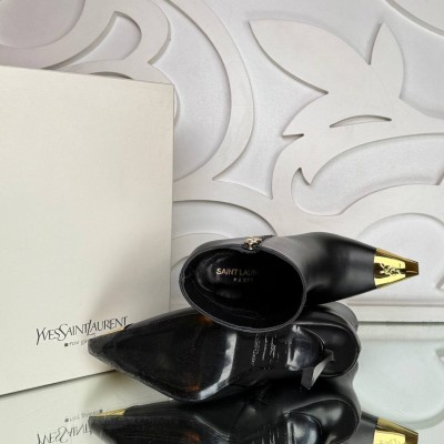 Saint Laurent Deri Çizme