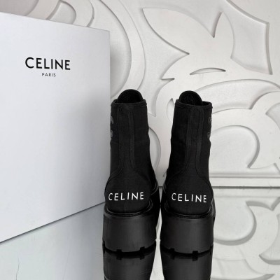 Celine Bulky Laced Up Bot