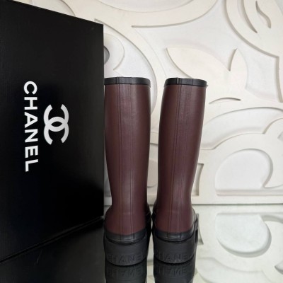 Chanel Knee-High Boots