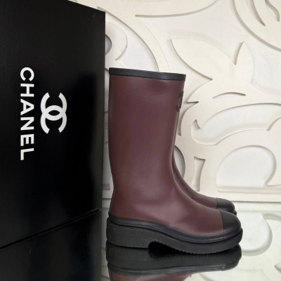 Chanel Knee-High Boots