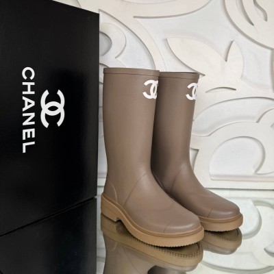 Chanel Knee-High Boots