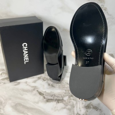 Chanel Deri Loafer