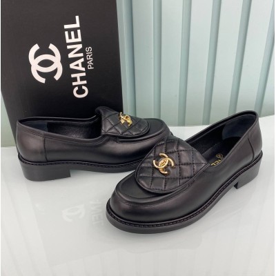 Chanel Siyah Loafer