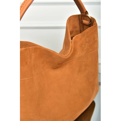 Prada Large Suede Shoulder Bag