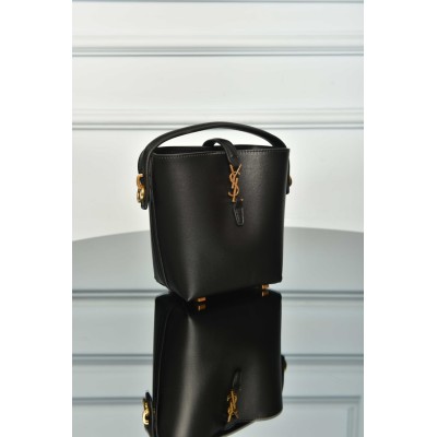 Saint Laurent Le 37 Mini in Shiny Leather