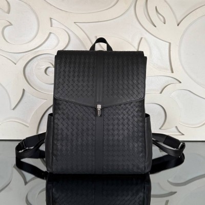 Bottega Veneta Intrecciato Backpack with Flap
