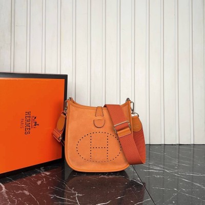 Hermes Evelyne Small in Suede