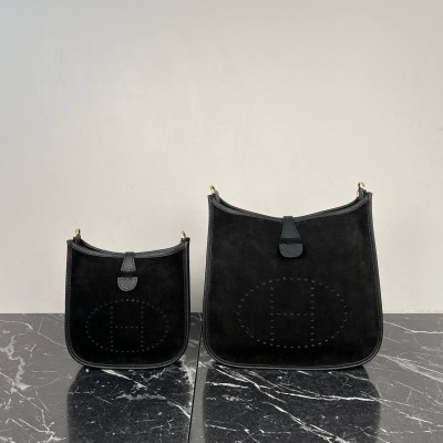 Hermes Evelyne Small in Suede