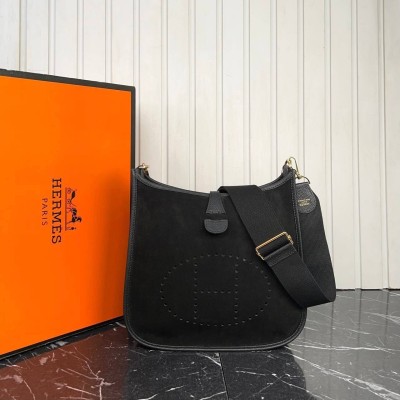 Hermes Evelyne Large in Suede