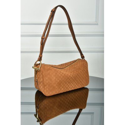 Gucci Half Horsebit Medium Shoulder Bag