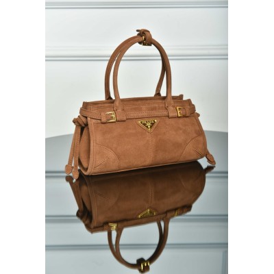 Prada Bonnie Suede Mini Handbag