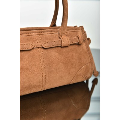 Prada Bonnie Suede Mini Handbag