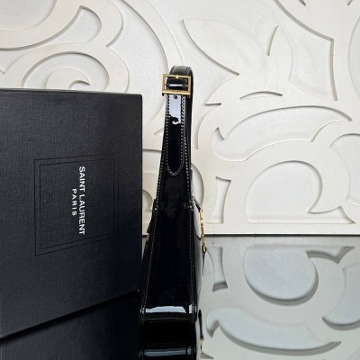 Saint Laurent LE 5 A 7 In Patent Leather