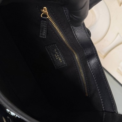 Saint Laurent LE 5 A 7 In Patent Leather