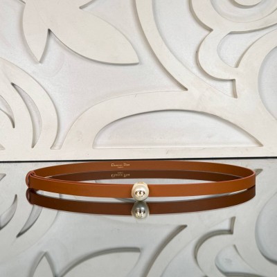 Dior Women Leather Belt