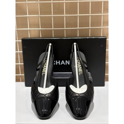 Chanel Slingback Heels