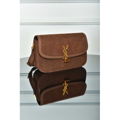 Saint Laurent Solferino Small In Suede