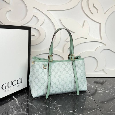 Gucci GG Emblem Medium Tote Bag
