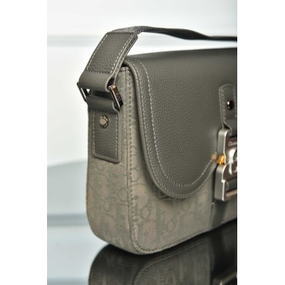 Dior Saddle Messenger Bag with Flap
