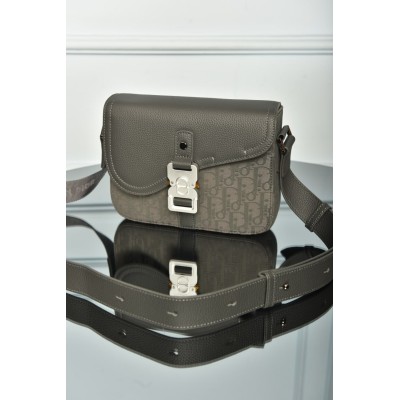 Dior Saddle Messenger Bag with Flap