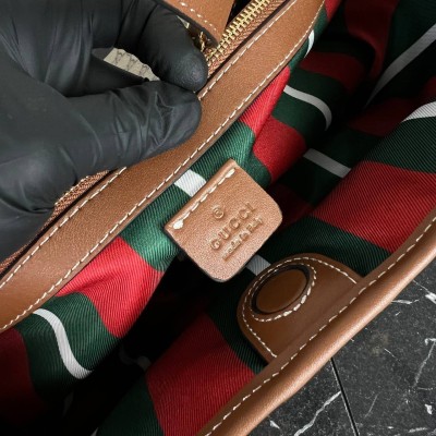 Gucci GG Emblem Large Tote Bag