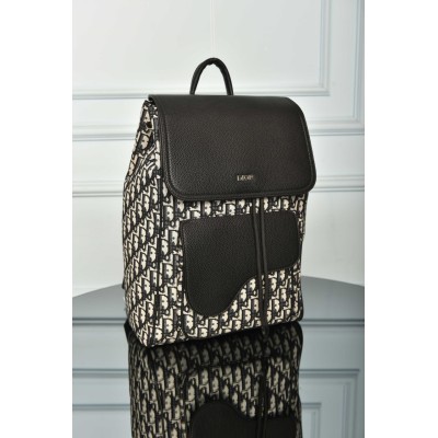 Dior Saddle Backpack with Flap