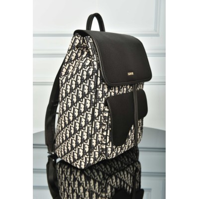 Dior Saddle Backpack with Flap