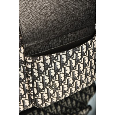 Dior Saddle Backpack with Flap