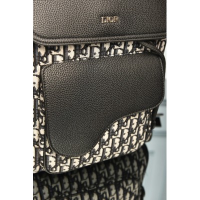 Dior Saddle Backpack with Flap