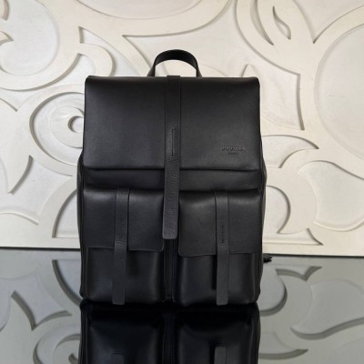 Prada Large Leather Backpack