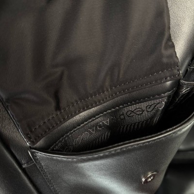 Prada Large Leather Backpack